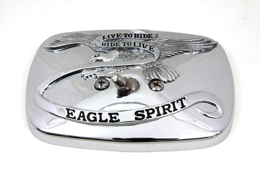 Wyatt Gatling Chrome Eagle Spirit Mirror Head - additional view 2