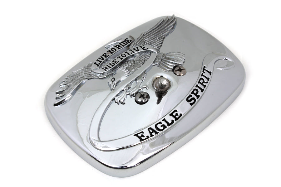 Wyatt Gatling Chrome Eagle Spirit Mirror Head - additional view 3