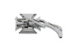Wyatt Gatling Chrome Maltese Mirror with Billet Flame Stem - additional view 2