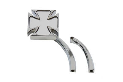 Wyatt Gatling Mini Maltese Mirror with Billet Stems