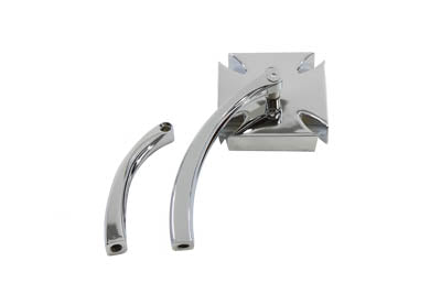 Wyatt Gatling Mini Maltese Mirror with Billet Stems - additional view 2