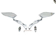 Wyatt Gatling Baroque Mirror Set with Billet Teardrop Stems - additional view 2
