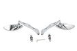 Wyatt Gatling Baroque Mirror Set with Billet Teardrop Stems - additional view 4