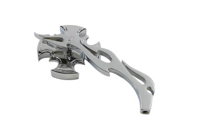 Wyatt Gatling Rotar Mirror Chrome with Billet Flame Stem - additional view 2