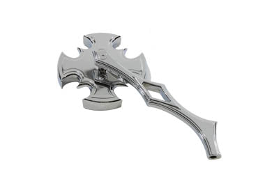 Wyatt Gatling Rotar Mirror Chrome with Billet Diamond Stem - additional view 2