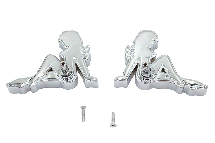 Wyatt Gatling Lady Luck Mirror Body Set Billet - additional view 4