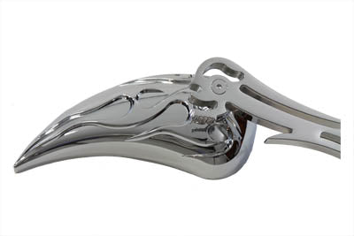 Wyatt Gatling Chrome Billet Teardrop Mirror Set - additional view 2