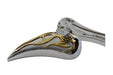 Wyatt Gatling Chrome Billet Teardrop Mirror Set - additional view 2
