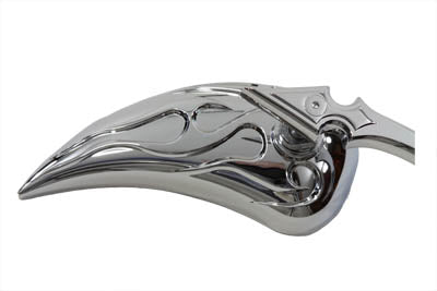 Wyatt Gatling Chrome Billet Teardrop Mirror Set - additional view 2
