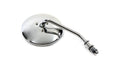 Wyatt Gatling Round Mirror with Short Stem Chrome - additional view 2