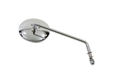 Wyatt Gatling Round Mirror with Long Stem Chrome - additional view 2