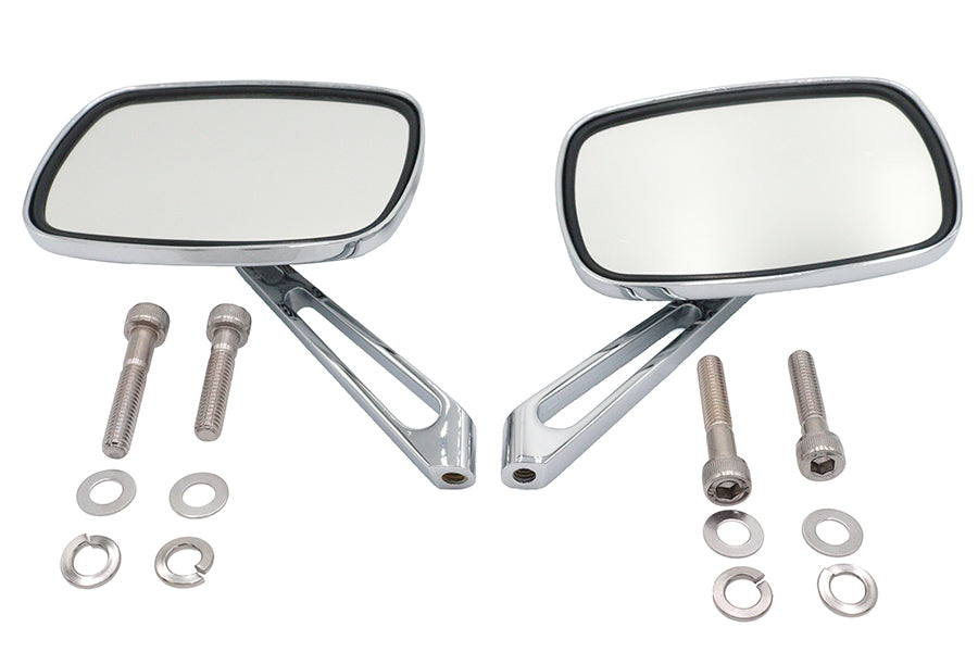 Wyatt Gatling Chrome Eagle Spirit Mirror Set