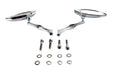 Wyatt Gatling Eagle Eye Mirror Set Billet Chrome