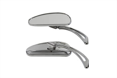 Wyatt Gatling Deco Mirror Set Billet Chrome - additional view 2