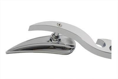 Wyatt Gatling Teardrop Mirror Set Chrome - additional view 2