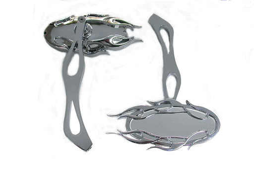 Wyatt Gatling Fireball Mirror Set Chrome - additional view 2