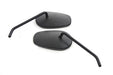 Wyatt Gatling Sidewinder Mirror Set with Round Stems Black - additional view 3
