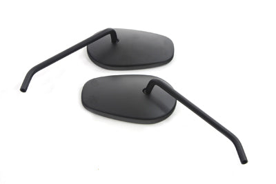 Wyatt Gatling Sidewinder Mirror Set with Round Stems Black - additional view 3