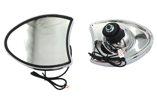 Wyatt Gatling Fairing Mirror Set Chrome - additional view 2