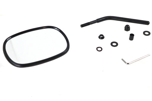 V-Twin Manufacturing Black Rectangular Mirror - additional view 2