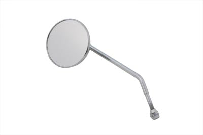 Wyatt Gatling Round Mirror Chrome with Round Stem