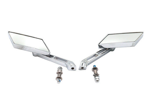Wyatt Gatling Parallelogram Mirror Set Chrome - additional view 2