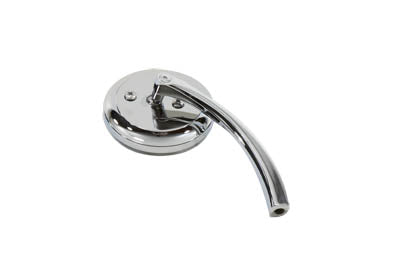 Wyatt Gatling Round Mirror Chrome with Billet Stem - additional view 2