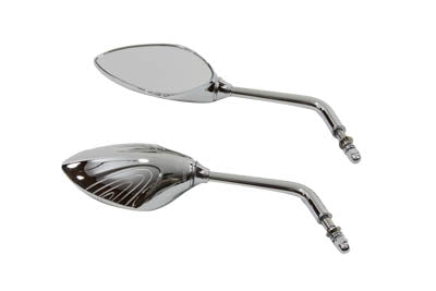 Wyatt Gatling Lazer Wing Mirror Set Chrome