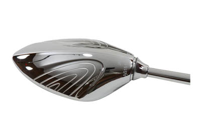 Wyatt Gatling Lazer Wing Mirror Set Chrome - additional view 2