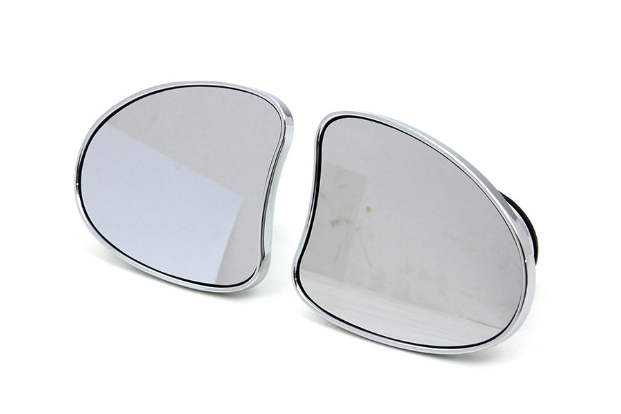 Wyatt Gatling Mini Fairing Mirror Set Chrome - additional view 3