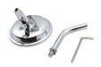Wyatt Gatling 3 Round Mini Mirror Top Triple Tree Mount Chrome - additional view 3