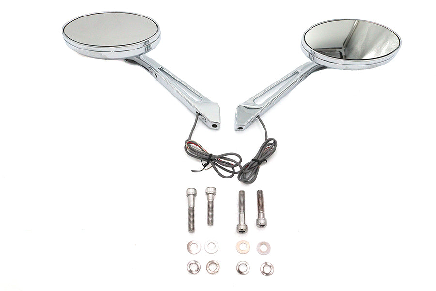 Wyatt Gatling Ellipse Mirror Set with LED Turn Signal - additional view 2