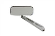 Wyatt Gatling Rectangular Mirror Chrome with Billet Stem