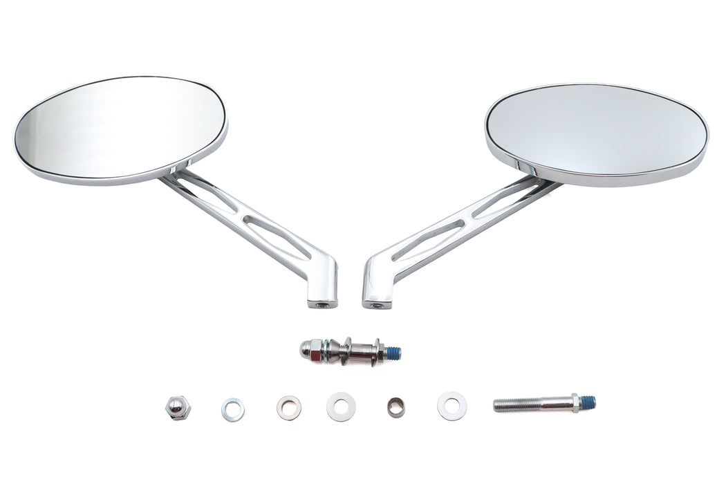 Ultima Cateye Mirror Set with Cutout Stems
