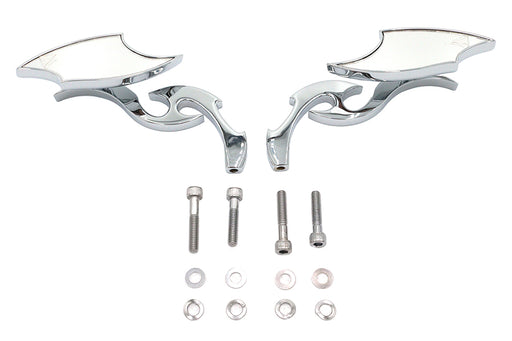 Wyatt Gatling Lucifer Mirror Set Billet with Scroll Stem - additional view 2