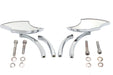 Wyatt Gatling Lucifer Mirror Set Billet with Curve Stem