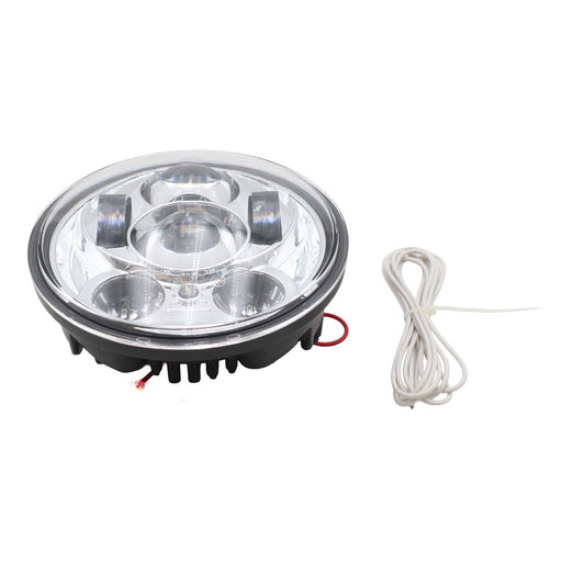 5-3/4 Daylight Projector LED Headlamp Chrome - Ultima 8-485 - OEM 67700145A
