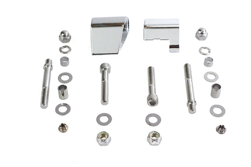 Wyatt Gatling Chrome Mirror Mount Block - additional view 2