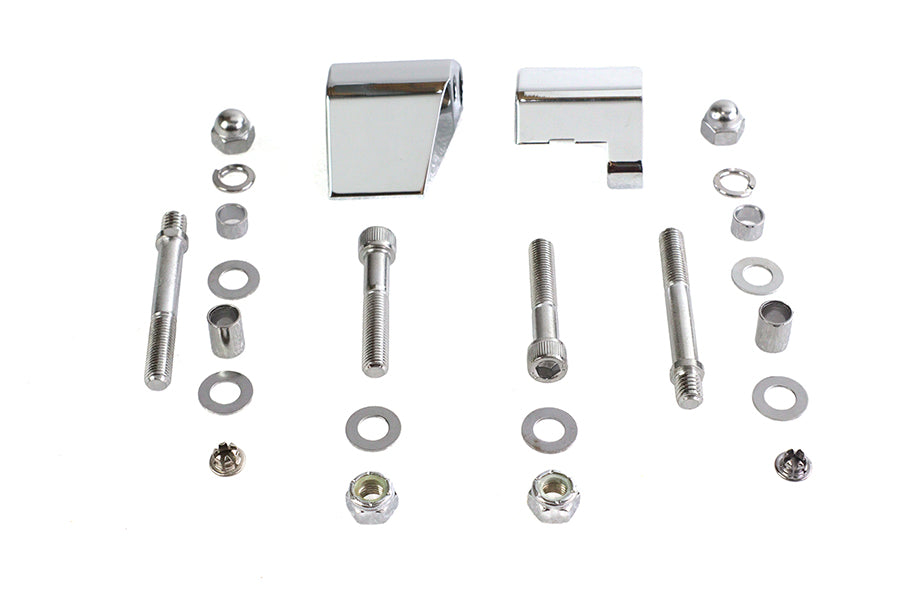 Wyatt Gatling Chrome Mirror Mount Block - additional view 2