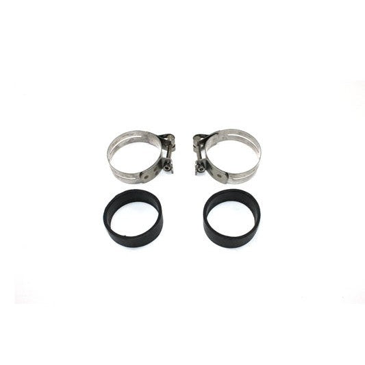 Stainless Steel Intake Manifold Clamp Set - V-Twin 35-0418 - Ironhead 1978-1984