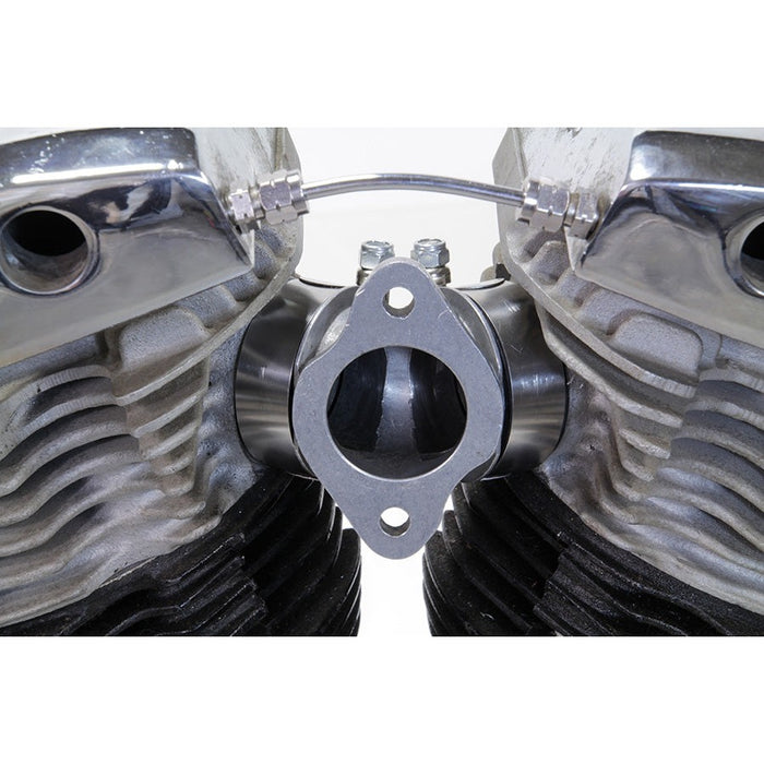 Power Intake Manifold Clamp Kit with Flat Seals - Sifton 13435 - Ironhead 1978-1984