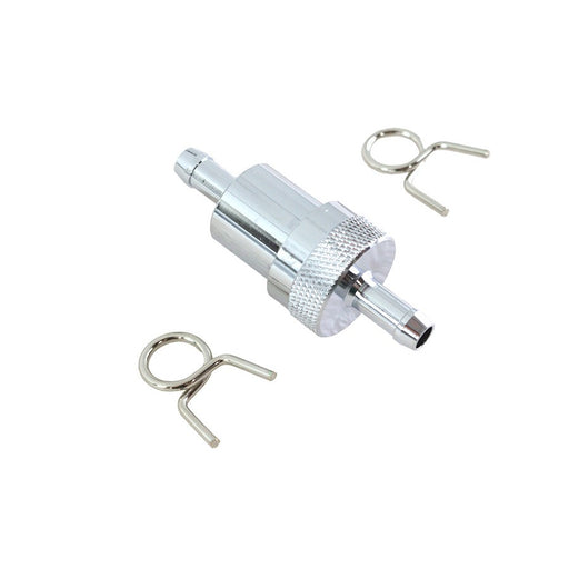 Alloy Fuel Filter Chrome - V-Twin 35-0516