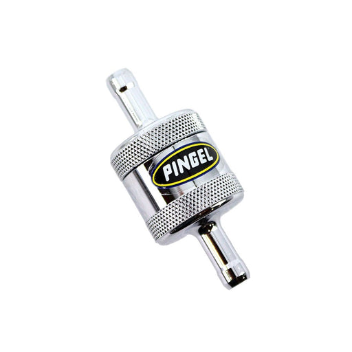 Pingel Inline Fuel Filter Chrome - Pingel SS1C