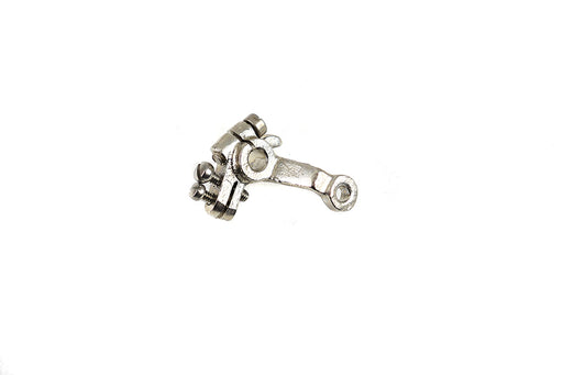 V-Twin Manufacturing Nickel Plated Linkert Carburetor Throttle Lever