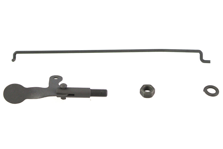 V-Twin Manufacturing Replica Parkerized Carburetor Choke Rod Kit