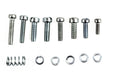 V-Twin Manufacturing Linkert Throttle Lever Replacement Screw and Spring Kit Zinc