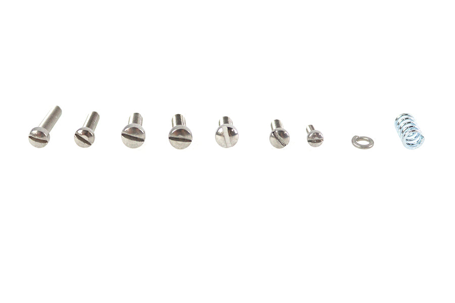 V-Twin Manufacturing Linkert Throttle Lever Replacement Screw and Spring Kit - additional view 4