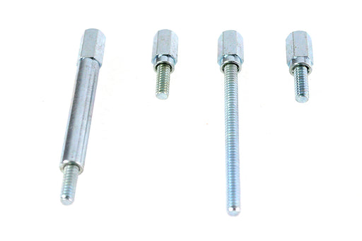 V-Twin Manufacturing Shorty Float Bowl Screw Set Zinc