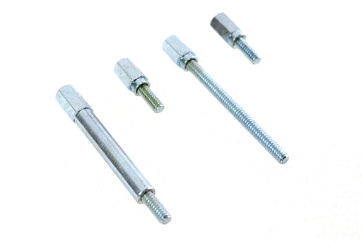 V-Twin Manufacturing Shorty Float Bowl Screw Set Zinc - additional view 2