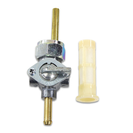 V-Twin Manufacturing Petcock Straight Outlet with Nut Alloy